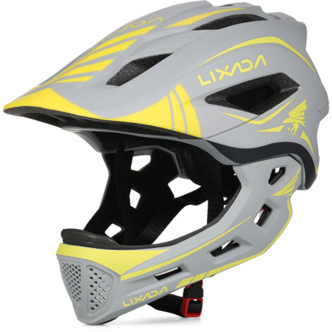 Lixada Casque intégral détachable pour enfants, équipement de protection pour le sport, le vélo, le skateboard, le roller, le scooter