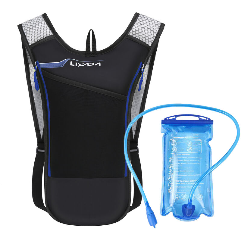 

Mochila de ciclismo Bolsa para correr al aire libre con vejiga para beber Bolsa para bicicleta Chaleco deportivo Bolsas para montar ultraligeras