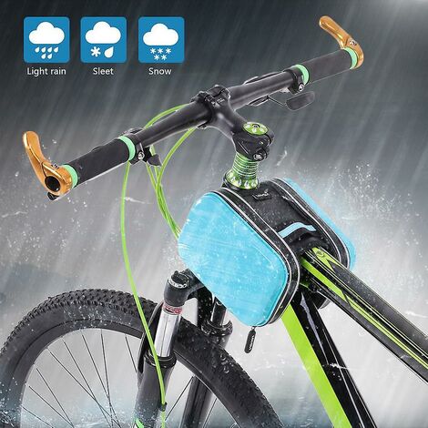 Lixada Regenfeste Outdoor-Fahrrad-Frontrahmentasche