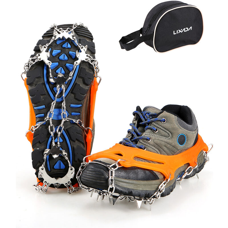 Tacchetti da trazione Spikes Ramponi Ghiaccio Neve...