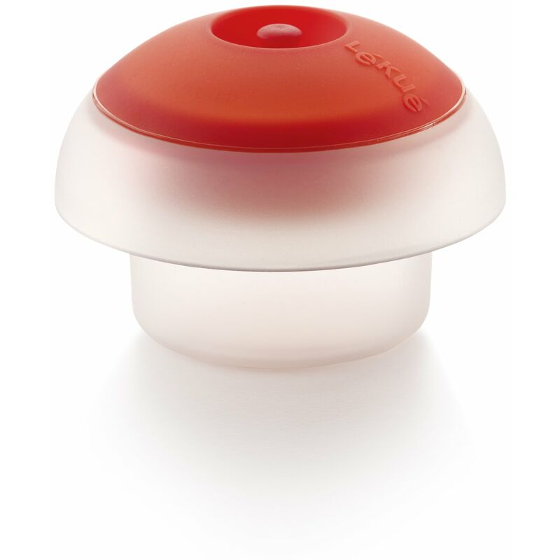 Image of Lékué - Ovo, Cuoci-uovo cilindrico in silicone per cottura a vapore, colore: Trasparente