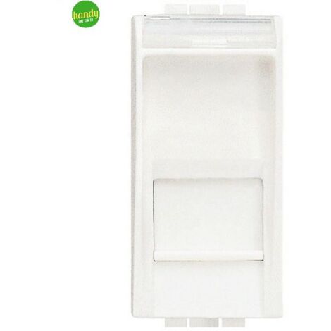 LL Connettore Bticino RJ45 CAT6 bianco