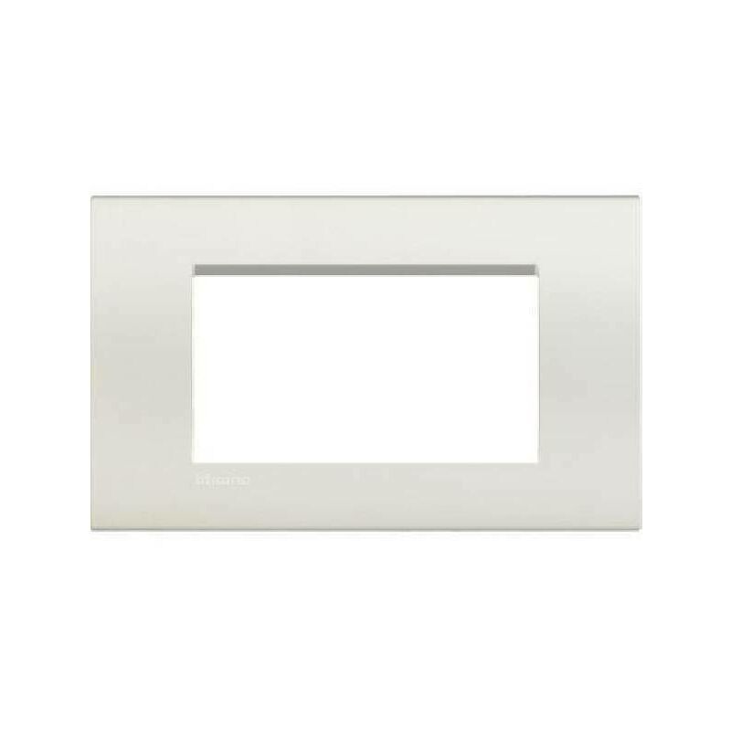 Livinglight placca quadra 4 mÓdulos color blanco lna4804bi