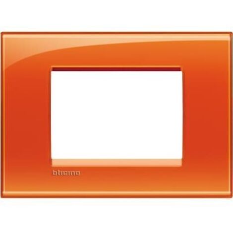 ll placca 3p arancio - bticino.