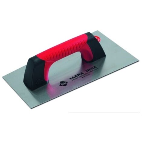 Llana alb. 300x150mm m/c bimat. lisa inox rubiflex rubi