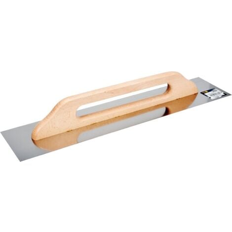 OTROS Llana de acero inoxidable lisa para yeso 580 x 128 mm 06680 VOREL