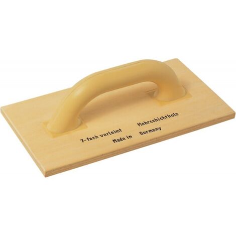 Llana de enlucido de madera Lechner de 180x320 mm