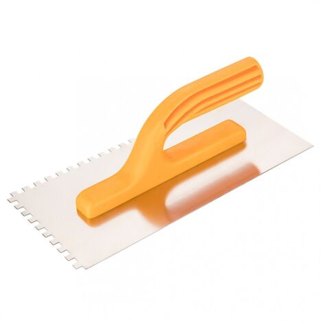 Llana dentada Topex 6x6x6 mm - para pegamento, aplicación precisa