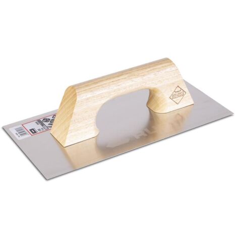 Llana inox. afilada m/madera