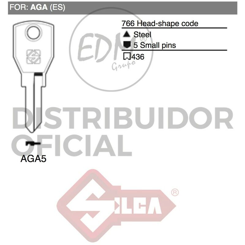 

Llave Acero Aga5 Aga