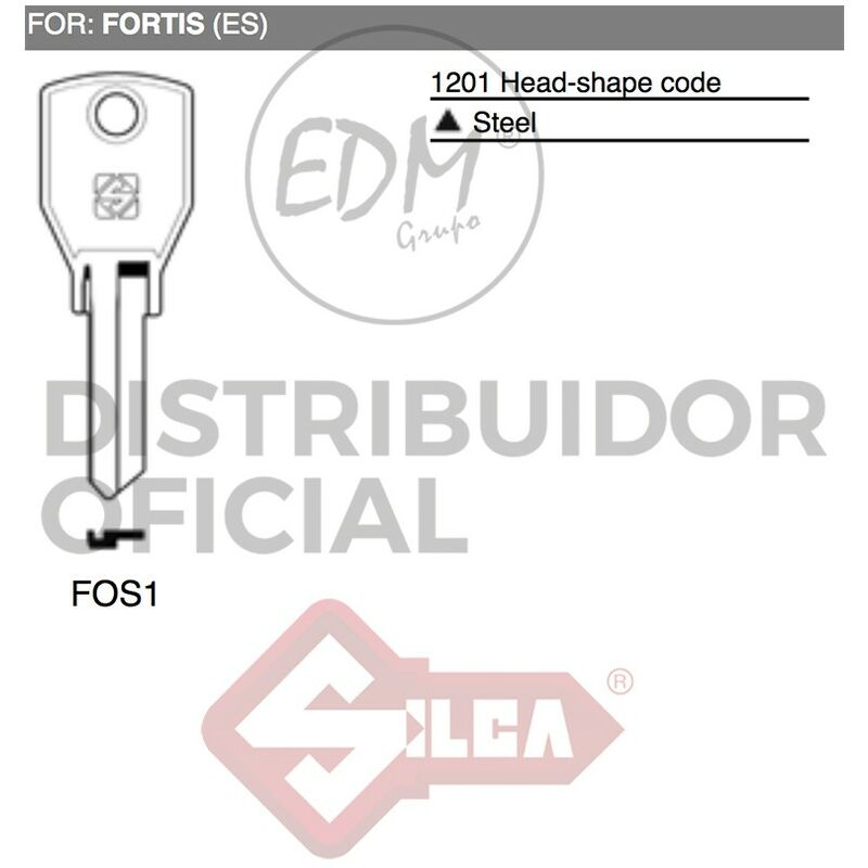 

Llave Acero Fos1 Fortis