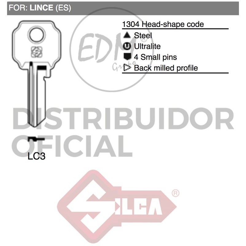 

Llave Acero Lc3 Lince - NEOFERR..