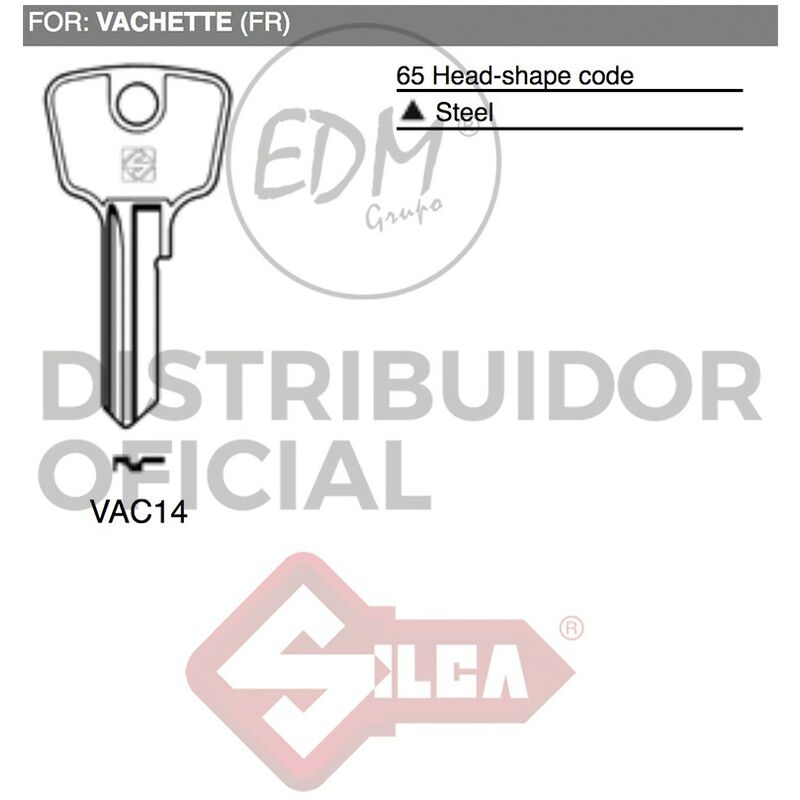 

Llave Acero Vac14 Vachete