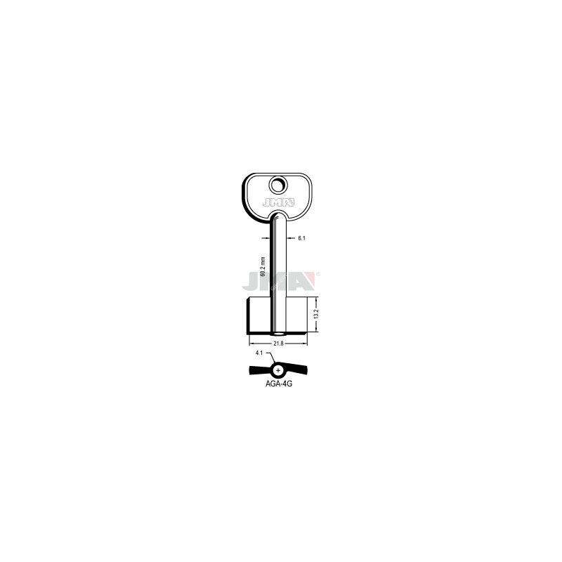 

Llave Aga-4G