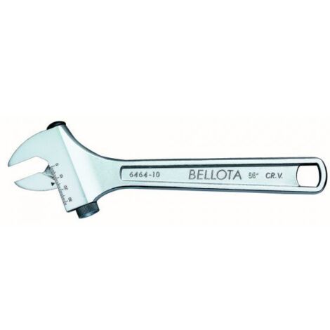 Llave ajustable BELLOTA moleta lateral 6464-10