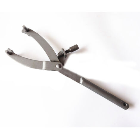 Llave ajustable, extractor de magneto de embrague, herramienta para reparar poleas de correa de motocicleta, herramienta de desmontaje y bloqueo.