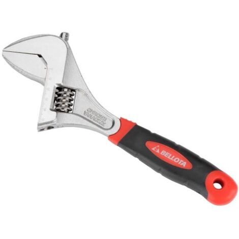 LLAVE AJUSTABLE MOLETA CENTRAL BIMATERIAL 10 - BELLOTA