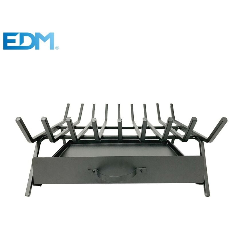 

Parrilla de chimenea con cajón