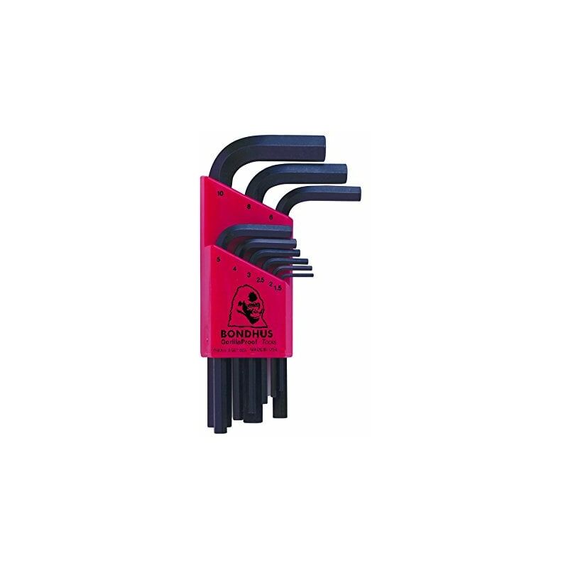 

Bondhus - JUEGO 9 LLAVES HEX METRICO 1,5-10 MM