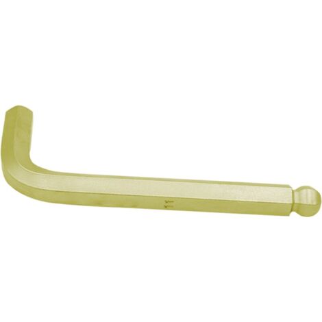 Llave allen de bola acodada 2 mm cu-be ALYCO