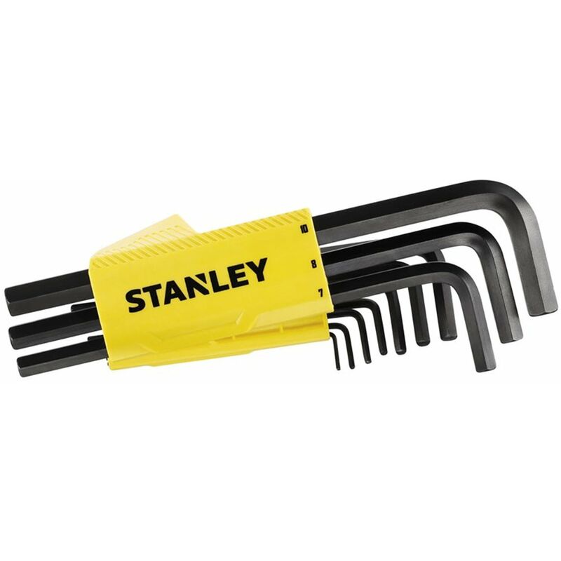 

Llave Allen Hexag. 1,5-10mm +adaptador 't' Stanley 10 Pz