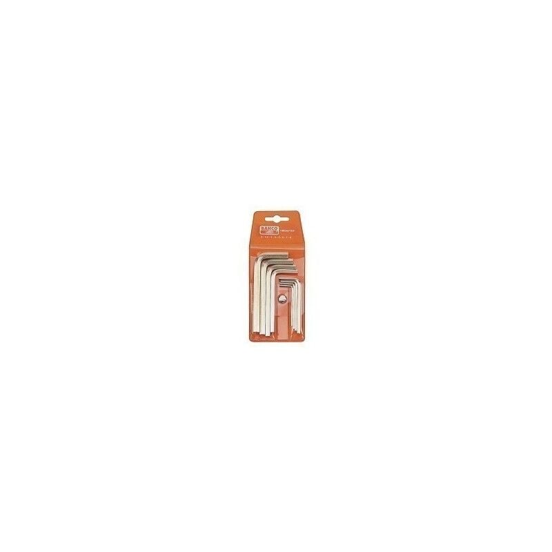 

Bahco - Llave Allen Hexagonal 2,0-08Mm Acodada Niquelado