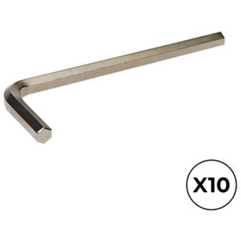 Llave allen hexag niquelada