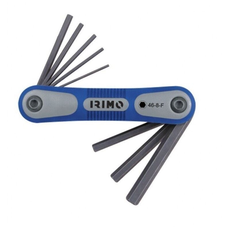 Juego llaves allen navaja m. 1.5-8 mm.(BLISTER 8 pz. - Irimo
