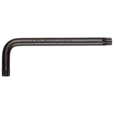 Llave Allen TORX ATM con tamaño T9 y longitud de 59 mm para precisión en trabajos.