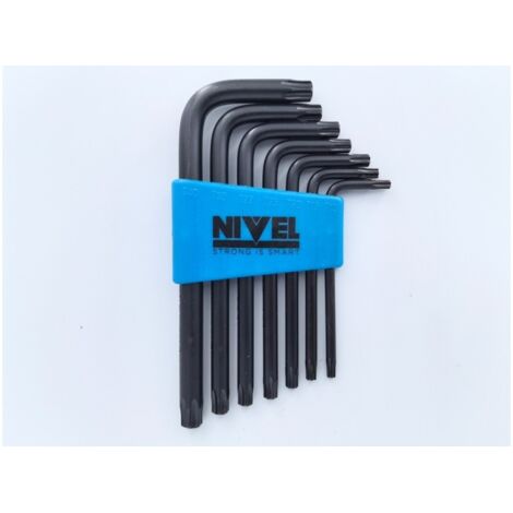 Llave Allen Torx  Negro Nivel 7 Pz