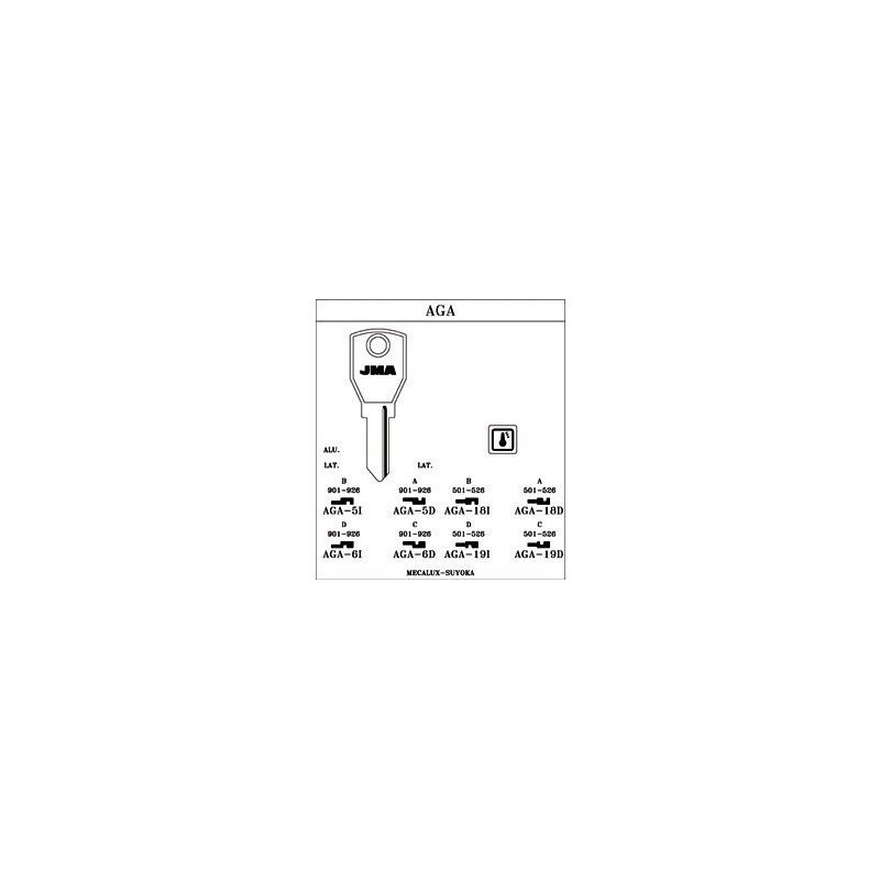 

Llave Cilindro En Bruto Jma Acero Aga-6D