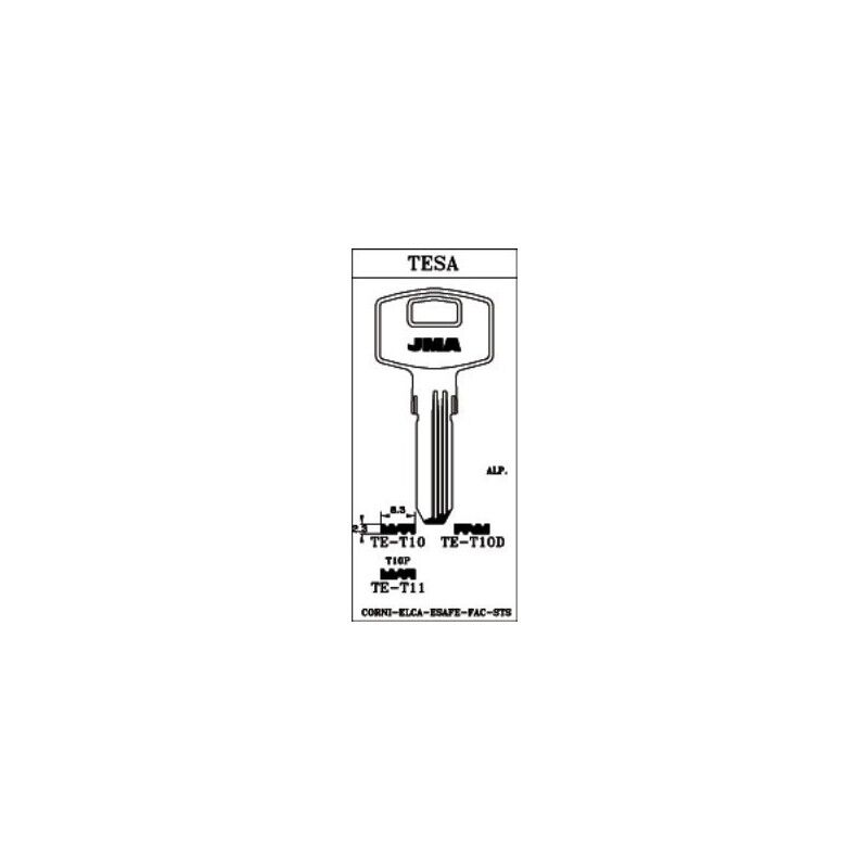 

Llave Seguridad Alpaca Puntos