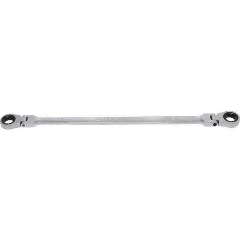Llave articulada doble con carraca  14 x 15 mm
