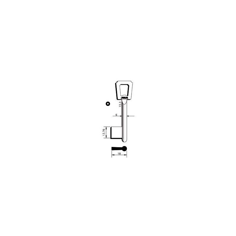 

Llave De Gorja En Bruto Jma Laton 17G Nik/G
