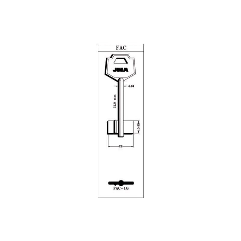 

Llave De Gorja En Bruto Jma Laton Fac-1G
