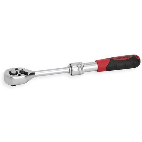 Llave carraca extensible reversible 3/8 72D  DOGHER 525-003