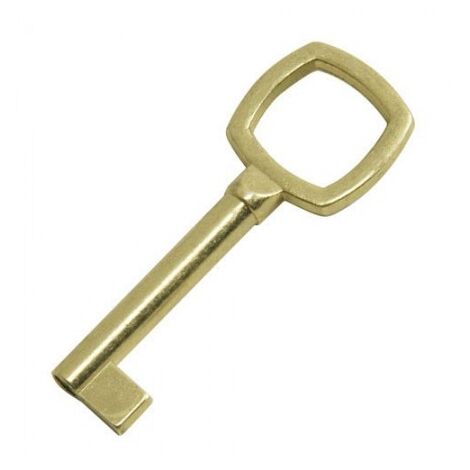 Llave cerraduras mueble latonada (32-42-93)