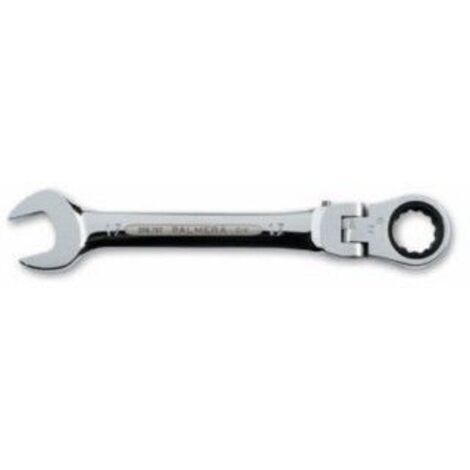 LLAVE COMBI CARRACA ARTICULADA - 19 MM