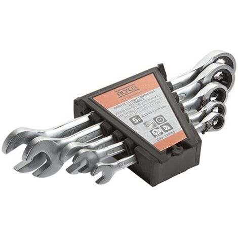 LLAVE COMBI FIJA-CARRACA JG 5 - 8-19 MM