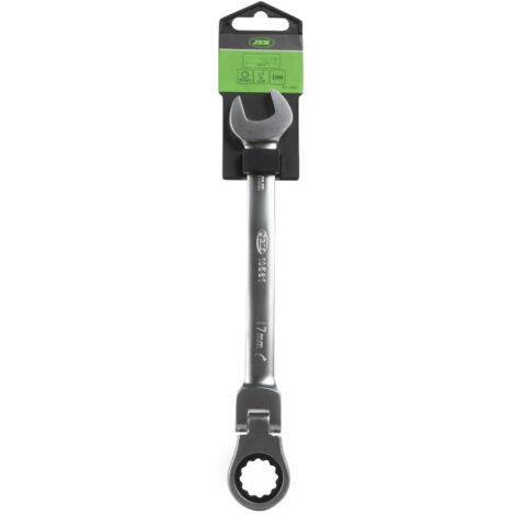 Llave combinada articulada trinquete 17mm. JBM10561