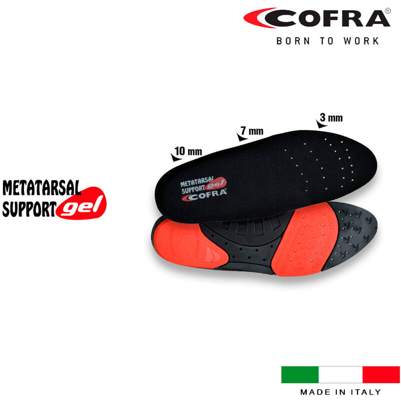 E3/80469 Plantilla Metatarsal Support Gel Talla 39 Cofra