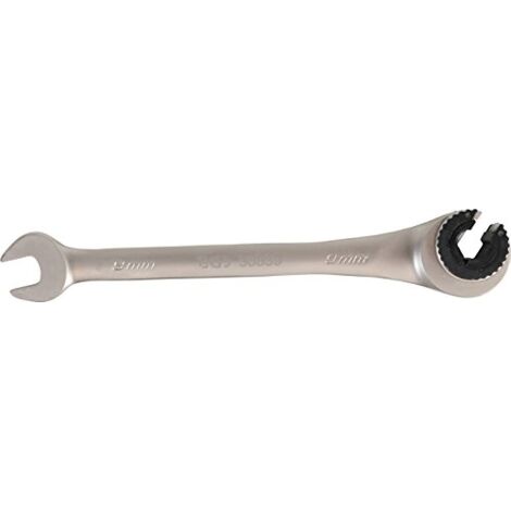 Llave combinada con carraca  abierta  9 mm
