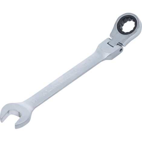 Llave combinada con carraca ajustable 90° 14 mm