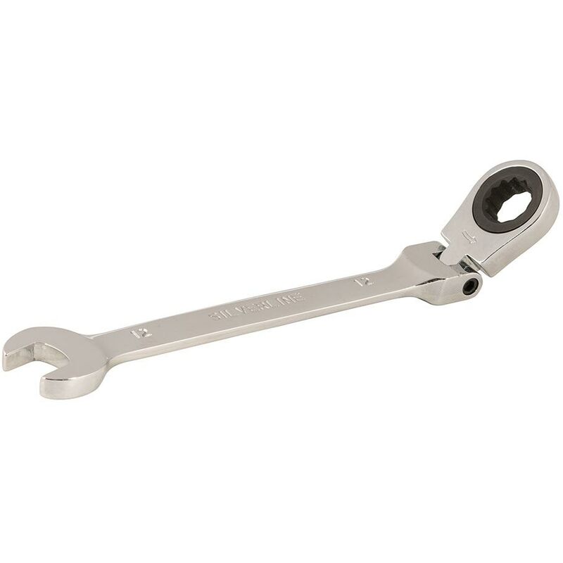 Llave combinada con carraca articulada 12 mm