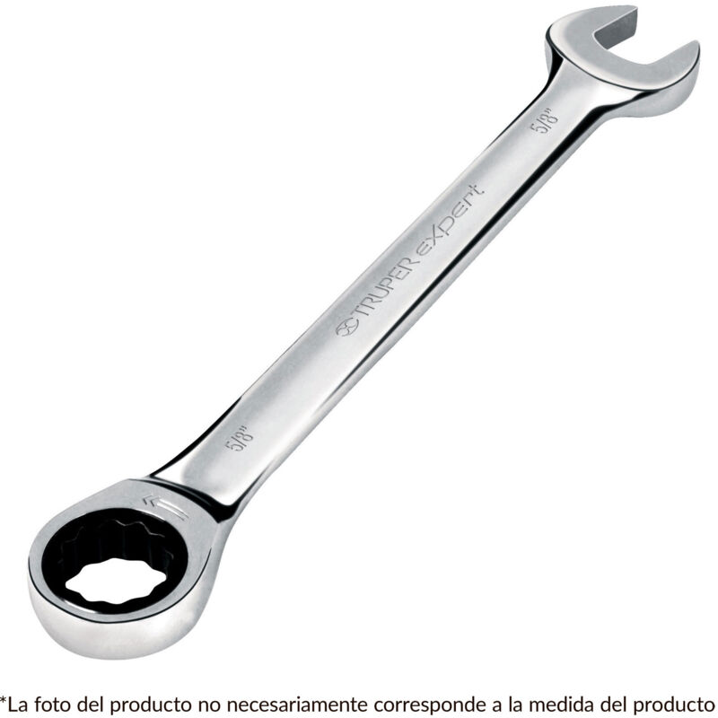 

Llave combinada con carraca, 18 x 230 mm, Expert