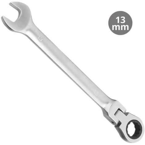 Llave combinada con crique articulado CR-V 13mm