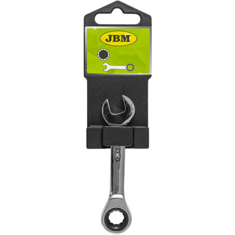 Llave combinada corta con trinquete 15mm.  JBM13496