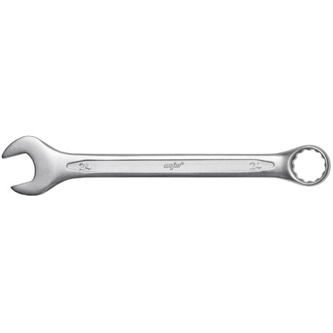 Llave combinada de anillo abierto de 24 mm de acero cromo-vanadio CRV
