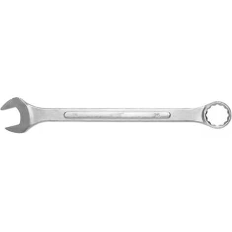 Llave combinada de anillo abierto de 36 mm de acero cromo-vanadio CRV