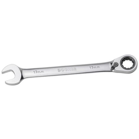 Llave combinada de carraca CrV, 17 mm DOGHER 457-17